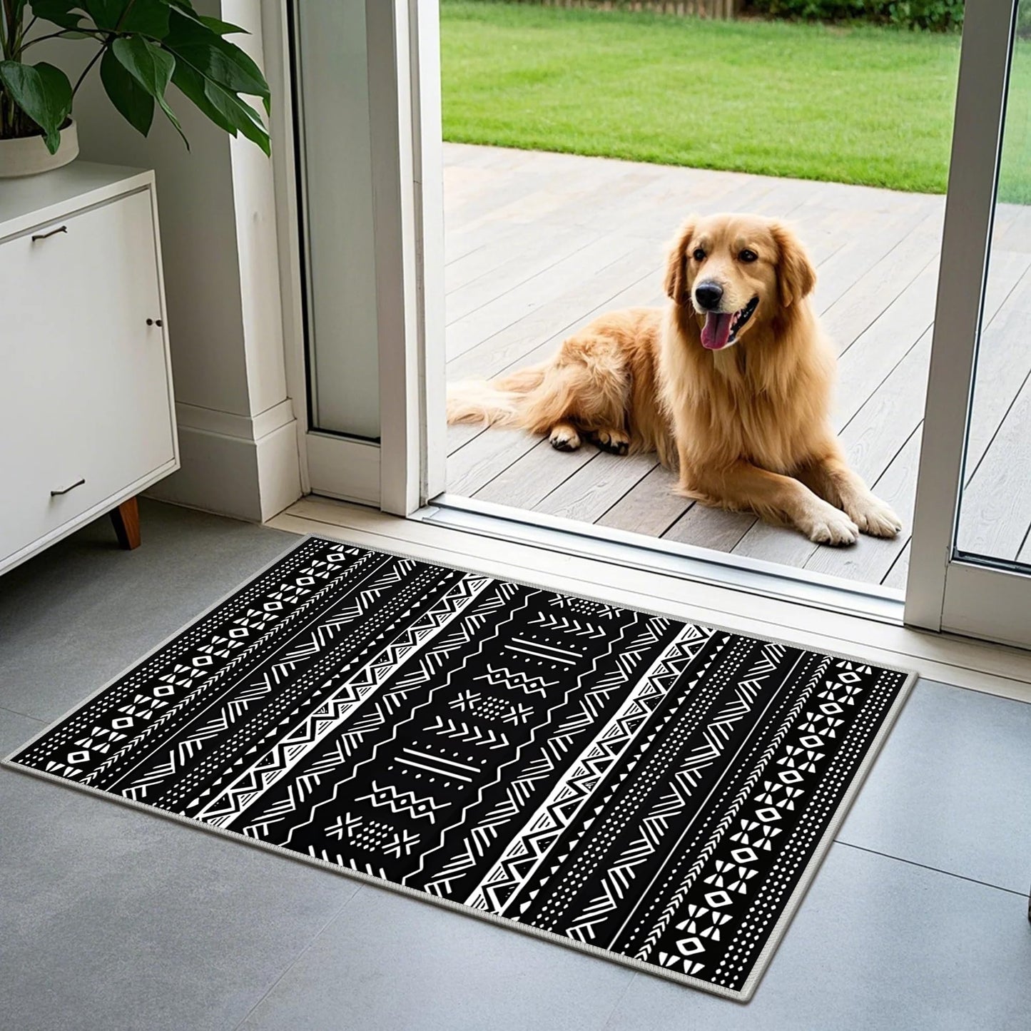 3 pcs Kitchen Rugs Set