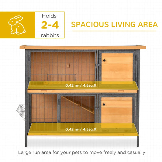 2-Story Large Rabbit Hutch
