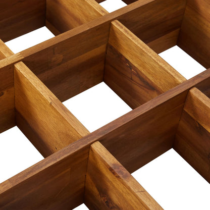 Solid Acacia Wood Raised Garden Bed for Herbs,