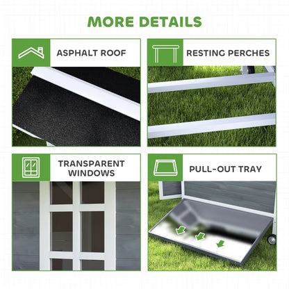 Effortless Chicken Coop  2-4 Hens