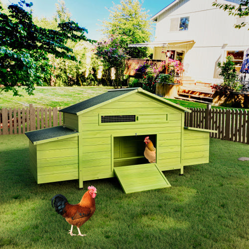 Chicken Coop With 2 Free Range Doors/Nesting