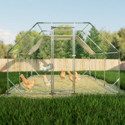Large Metal Walk In Chicken Coop