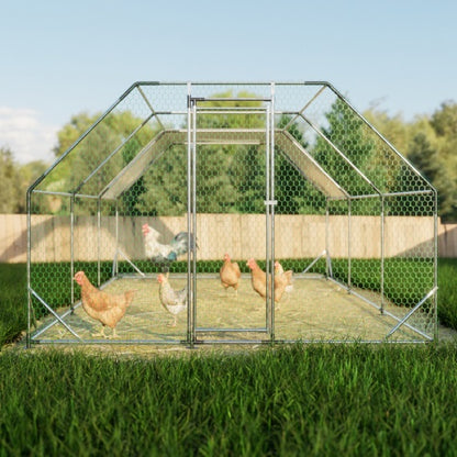 Large Metal Walk In Chicken Coop