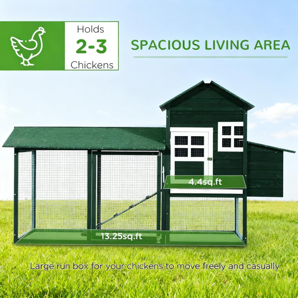 Two-Level Chicken Coop