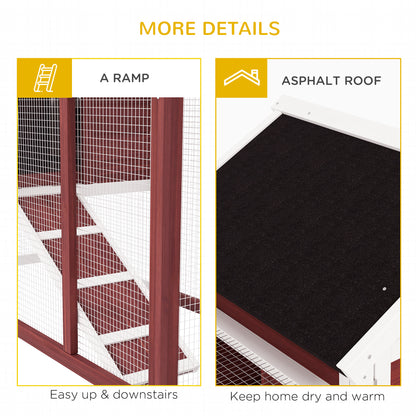 Wooden Chicken Hutch