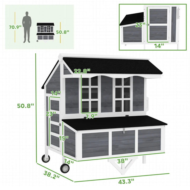 Effortless Chicken Coop  2-4 Hens