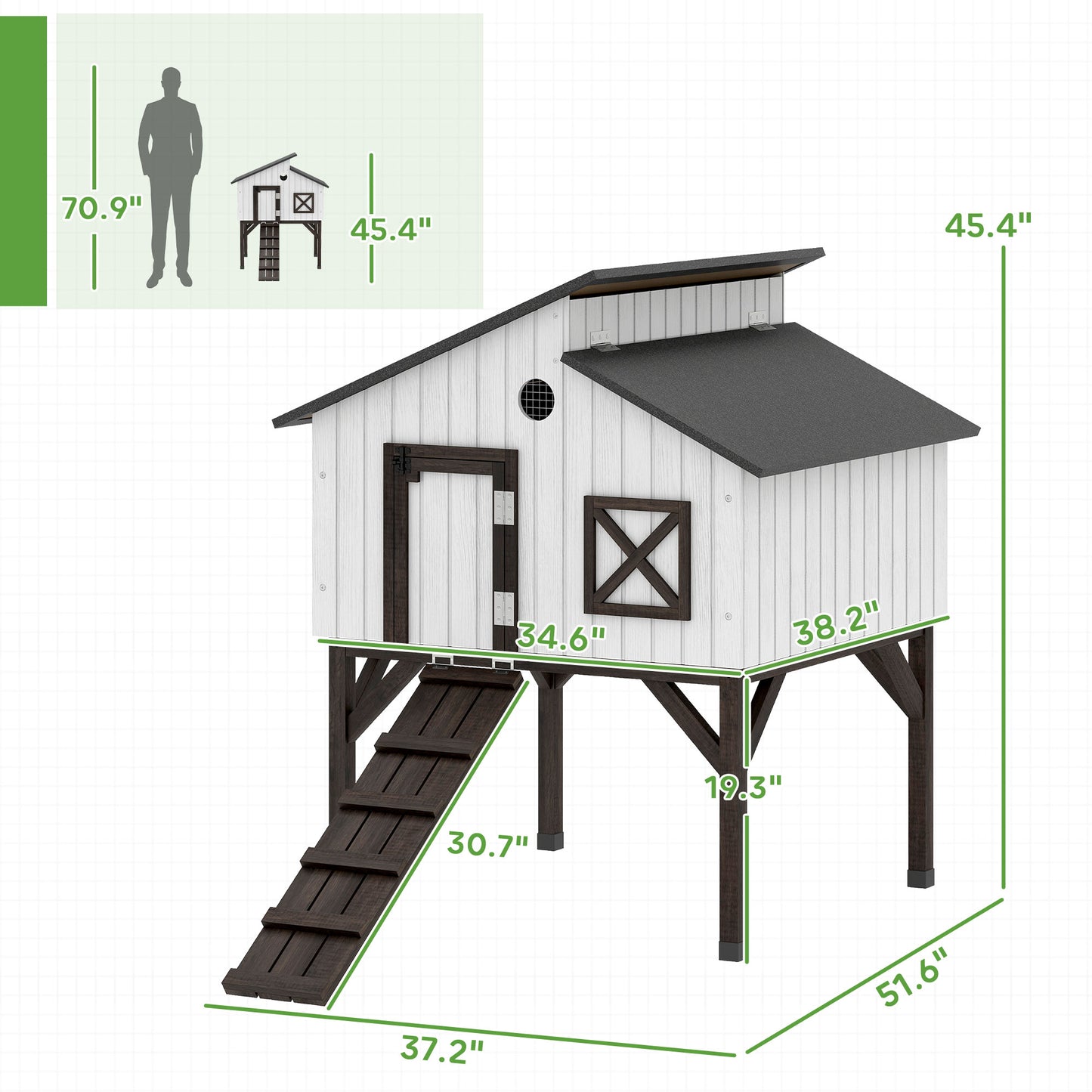 Farmhouse Chicken Coop