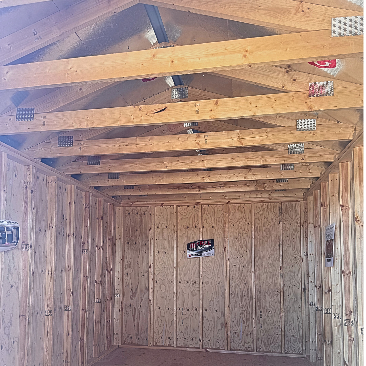 10 X 20 UTILITY SHED (RTO) LOW AS $276.55 +TAX A MONTH