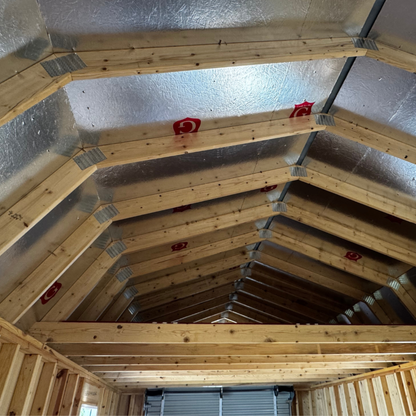14x40 Lofted Barn Garage (RTO) LOW AS $884.21 A MONTH