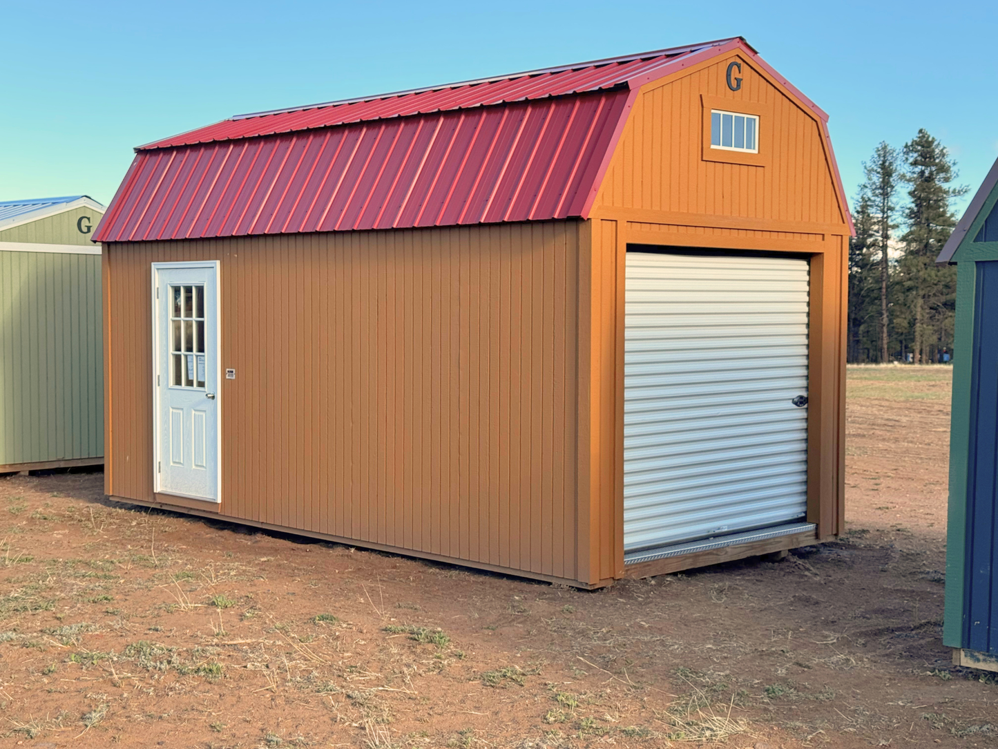 10 x 20 LOFTED BARN GARAGE (RTO) LOW AS $349.66 MONTH + TAX
