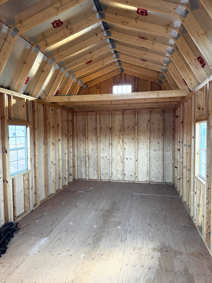 12 x 24 LOFTED BARN CABN (RTO) LOW AS $484.38 A MONTH + TAX