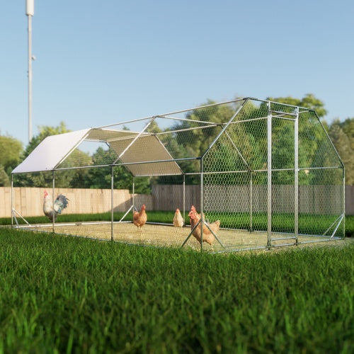 Large Metal Walk In Chicken Coop