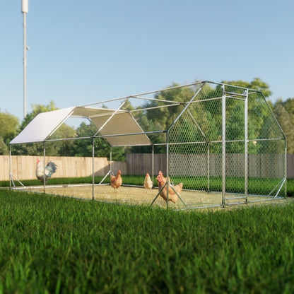 Large Metal Walk In Chicken Coop