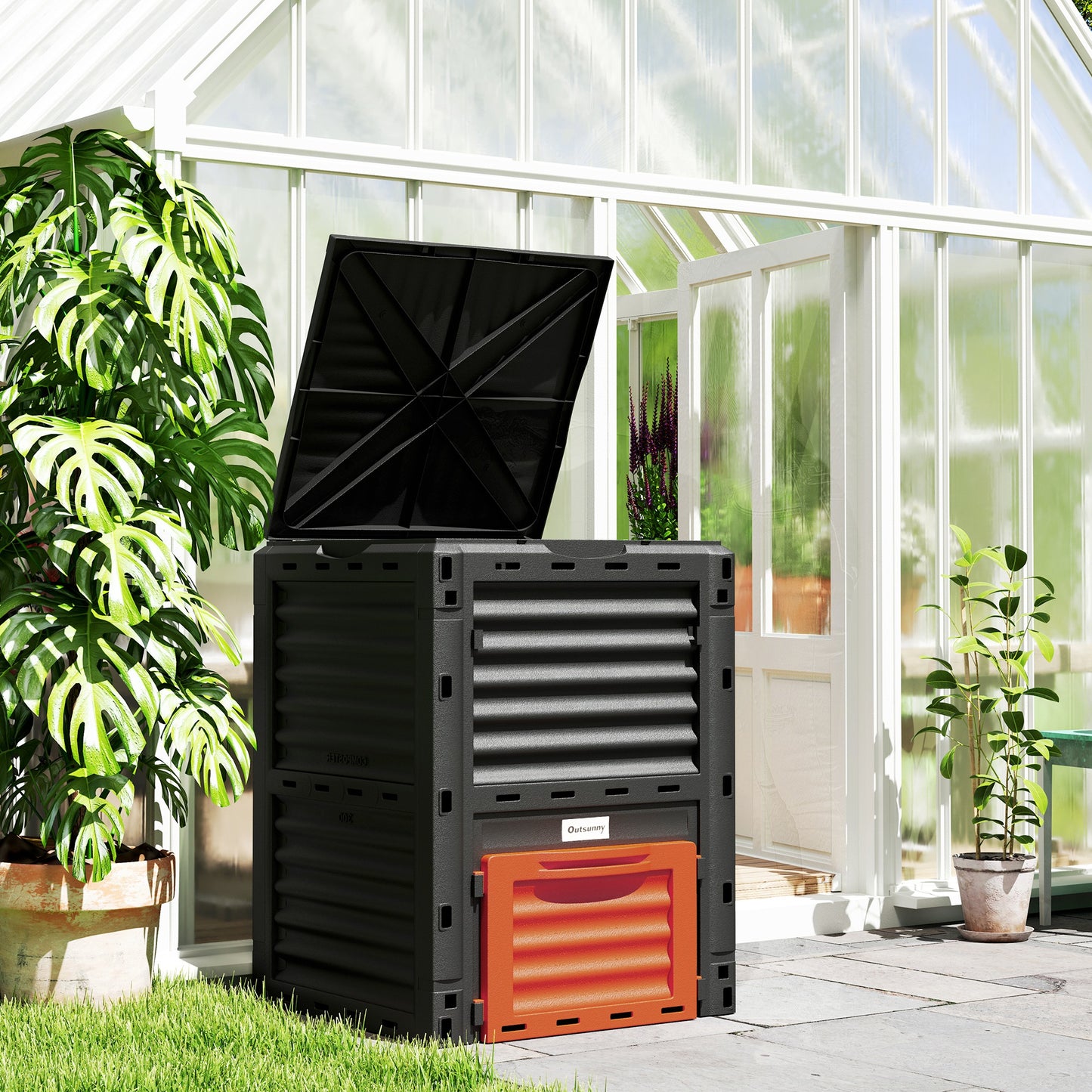 Garden Compost Bin 80 Gallon Outdoor