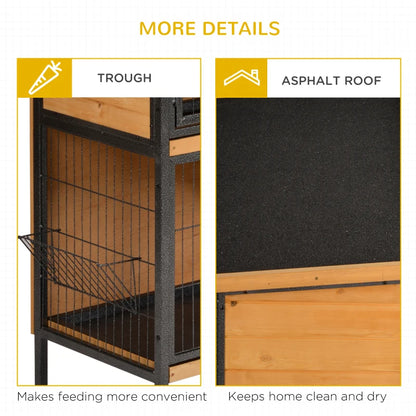 2-Story Large Rabbit Hutch