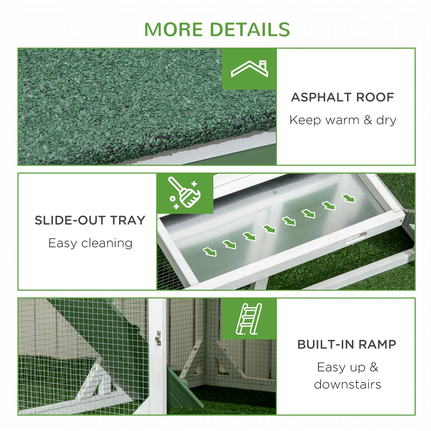 Small Green House Chicken Coop