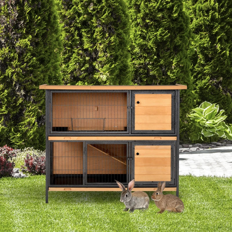 2-Story Large Rabbit Hutch