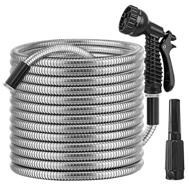 Heavy Duty Stainless Steel Garden Water Pipe