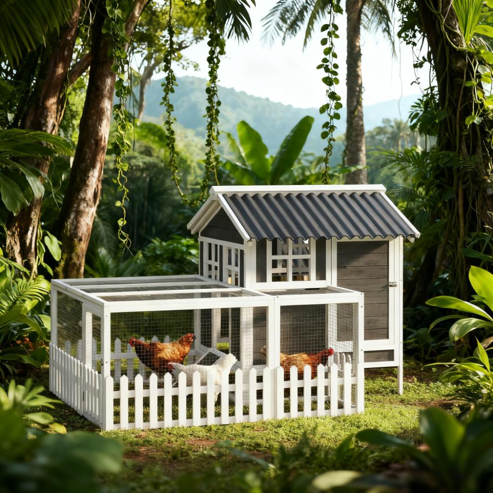 Classic Chicken Coop For 3-4 Chickens