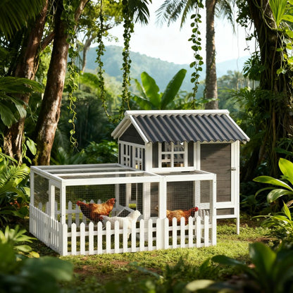 Classic Chicken Coop For 3-4 Chickens