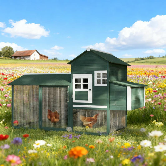 Two-Level Chicken Coop