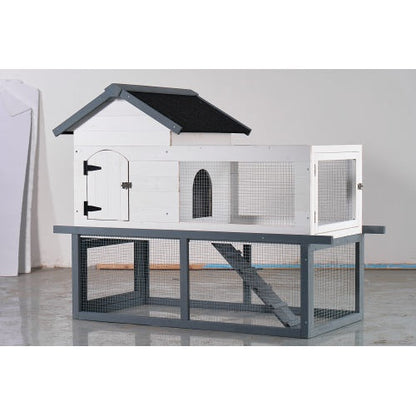 Double-tier Outdoor/ Indoor Chicken Coop