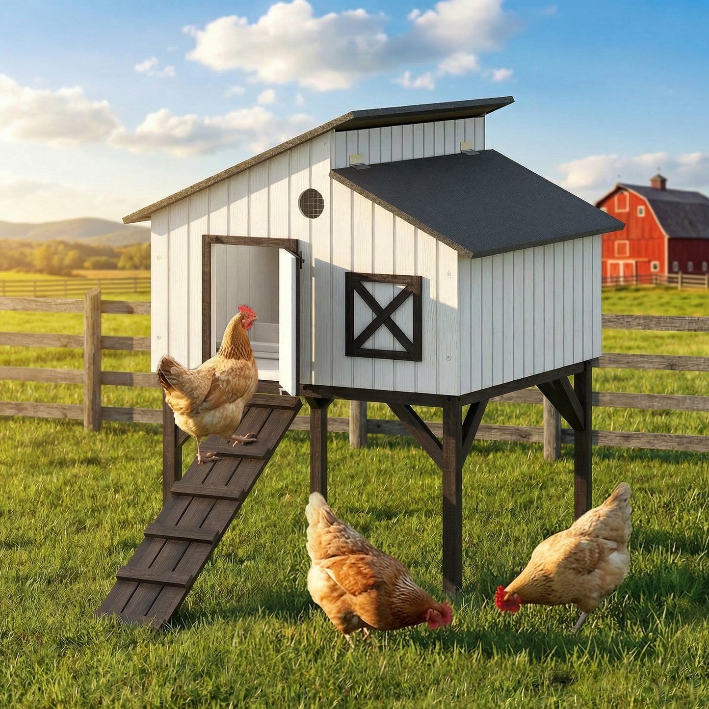 Farmhouse Chicken Coop