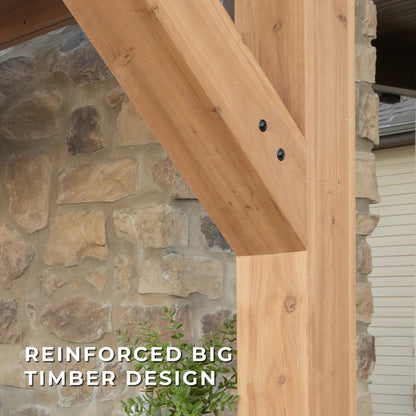 Timber Rock Outdoor Pizza Oven Cook Station